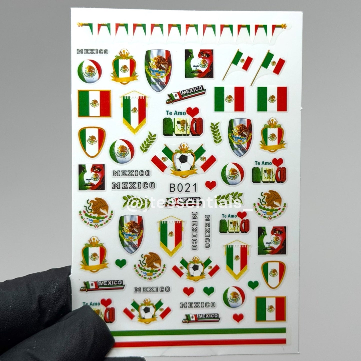 Nail Art Stickers – Easy Nail Design|B021 - JTessentials