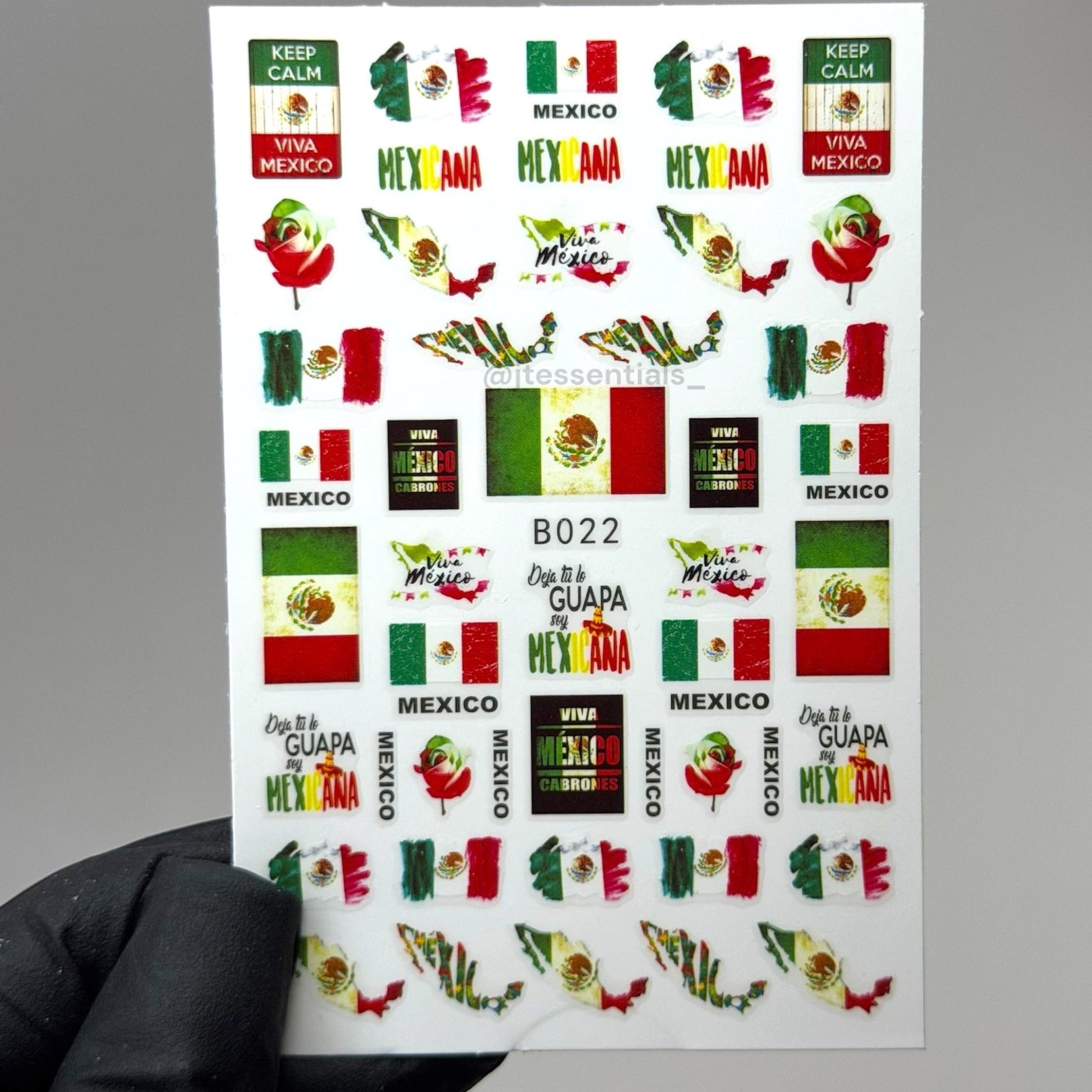 Nail Art Stickers – Easy Nail Design|B022 - JTessentials
