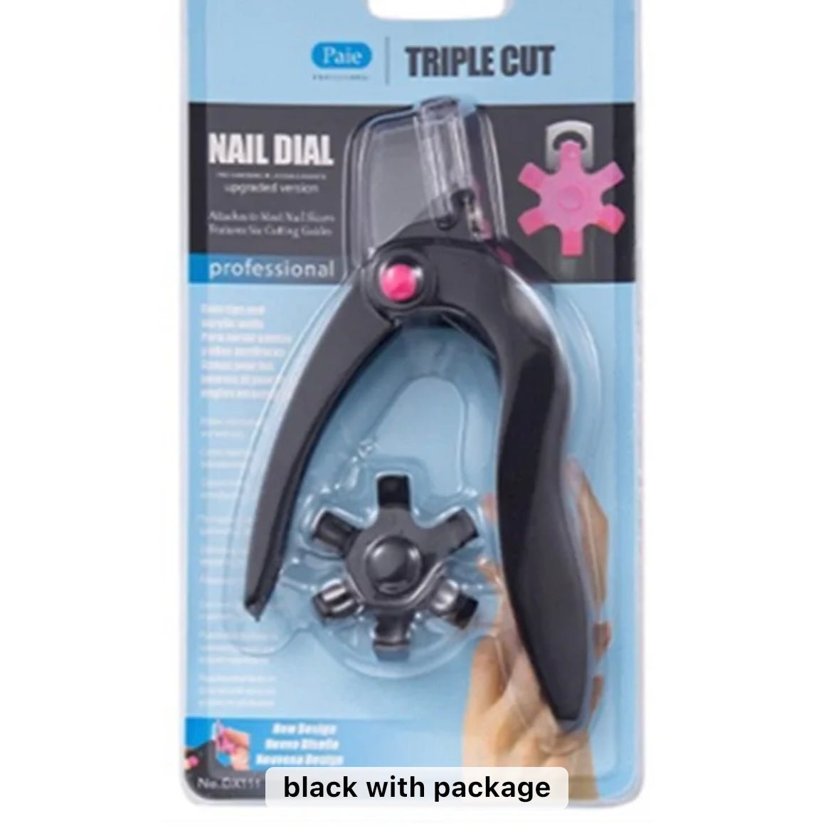 Nail Dial Clipper Nail Tips Edge Cutter For Acrylic False Nails - JTessentials