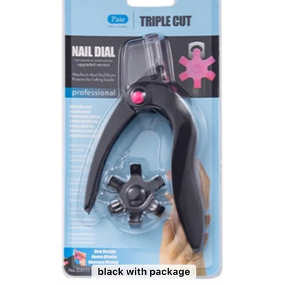 Nail Dial Clipper Nail Tips Edge Cutter For Acrylic False Nails - JTessentials