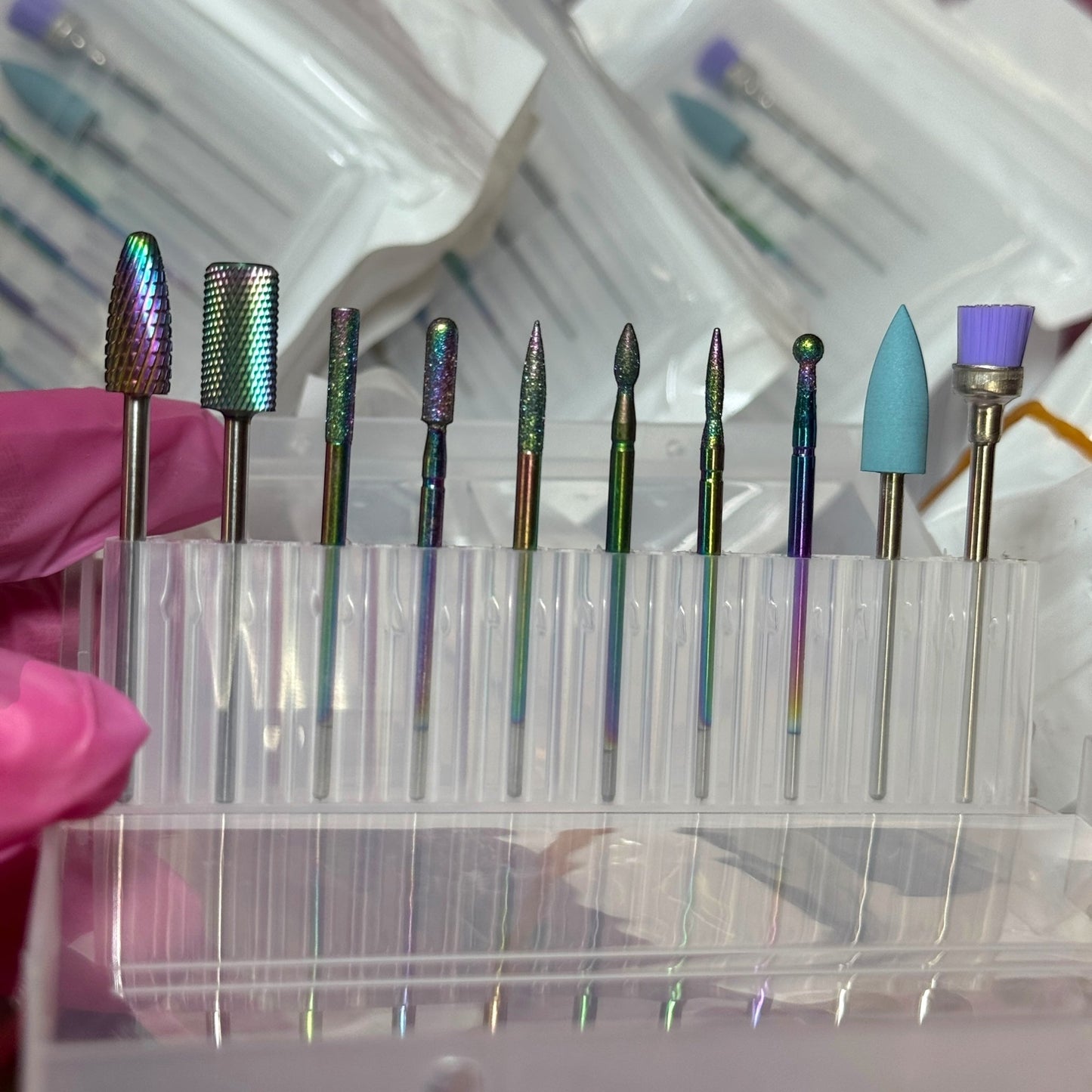 Nail Drill Bit Set – 10 - Piece Professional Kit - JTessentials