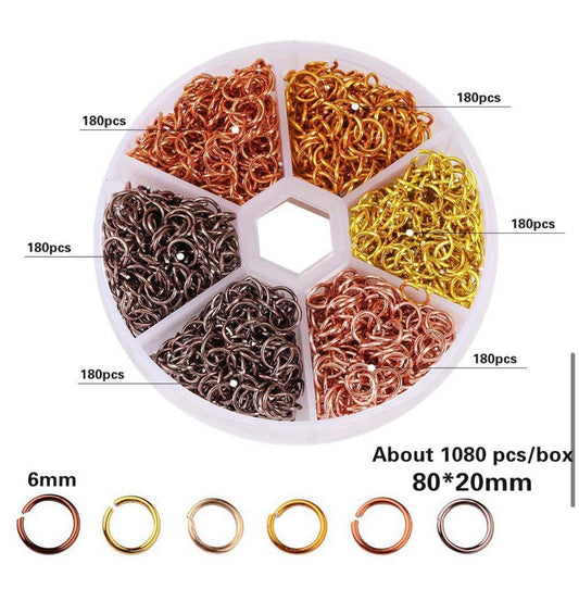  - Nail Ring Box - 6 different colors - JTessentials