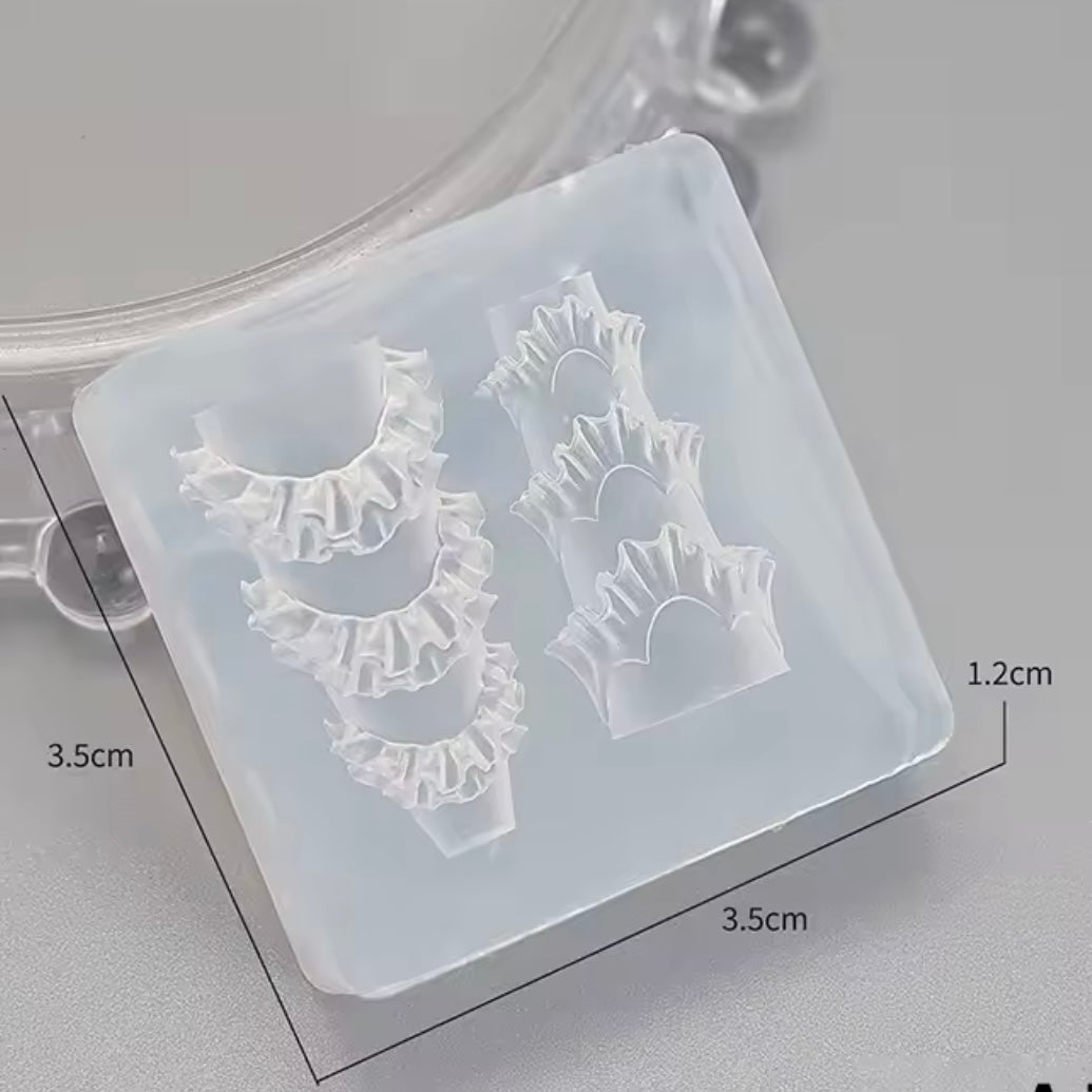Nail Ruffle Mold for 3D Nail Art Designs - JTessentials