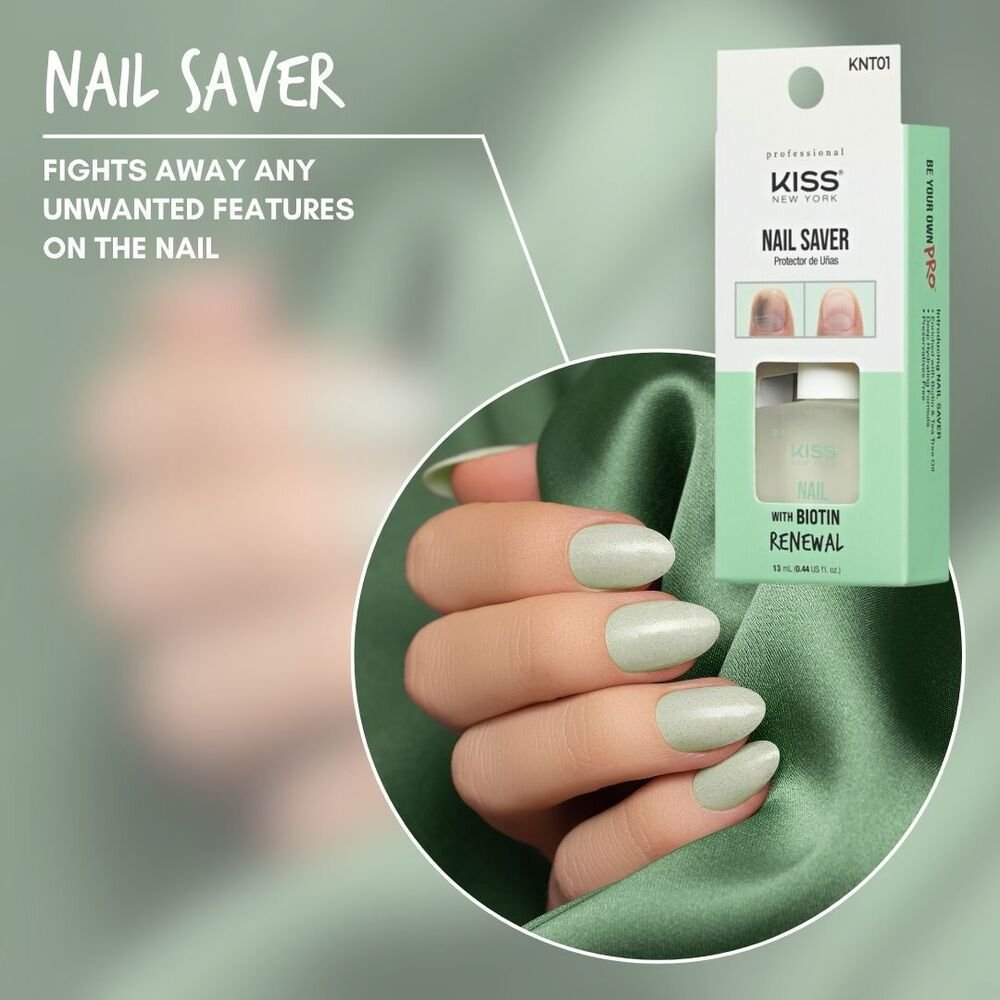 Nail Saver with Biotin Renewal – Strengthening Nail Treatment KISS Professional - JTessentials
