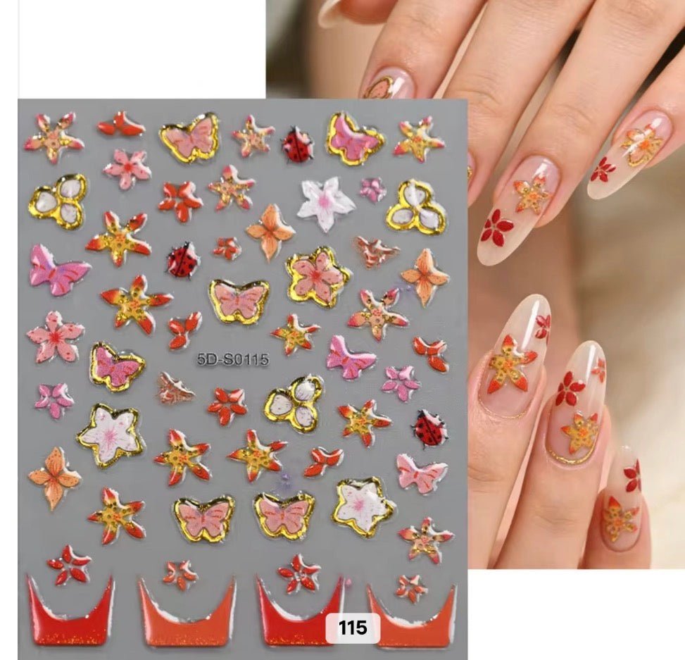 Nail sticker- autumn fall designs - JTessentials