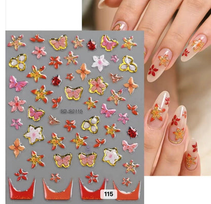 Nail sticker- autumn fall designs - JTessentials