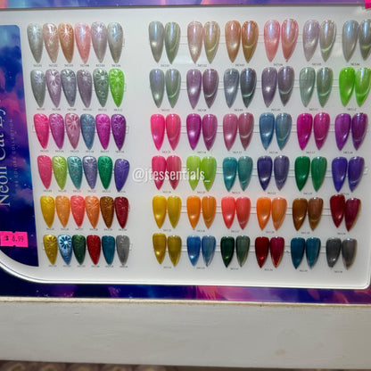Neon Cat Eye Gel – 36 Colors Collection - JTessentials