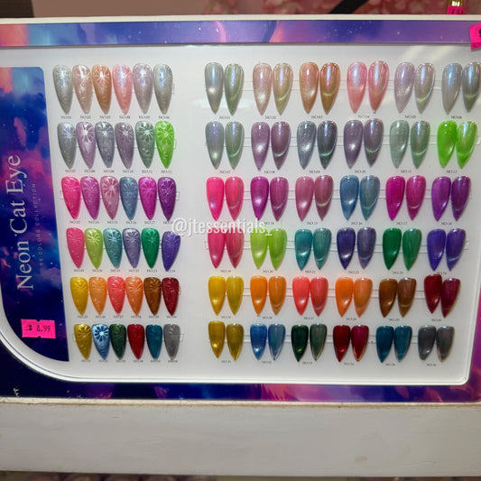 Neon Cat Eye Gel – 36 Colors Collection - JTessentials