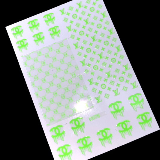 Neon Designer Drip Sticker D076 - 8 - JTessentials