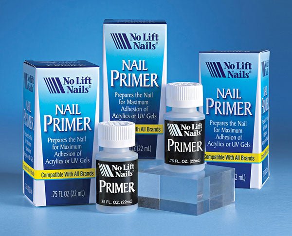 No Lift Nails – Acid - Free Nail Primer for Maximum Adhesion & No Lifting - JTessentials
