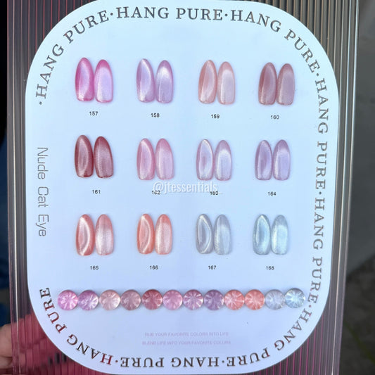 NUDE Cat Eye Gel – 12 Colors Collection Hang - JTessentials