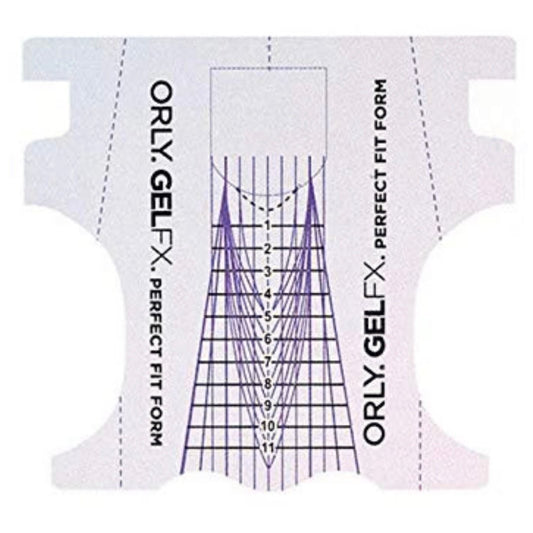 ORLY GEL•FX PERFECT FIT NAIL FORMS 22 pcs - JTessentials