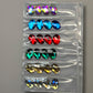 Oval 6 - Color Jumbo Crystal Rhinestones – Flatback Nail Art Charms - JTessentials