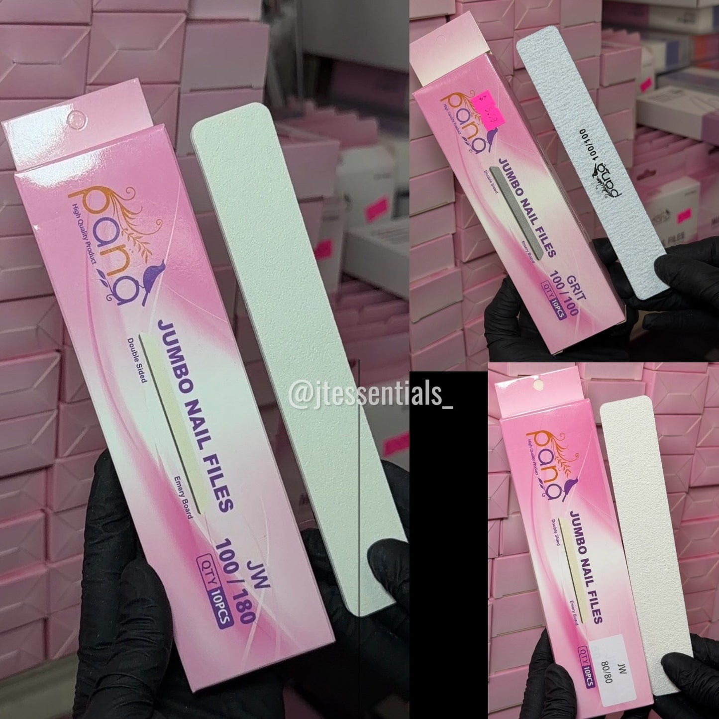 Pana Jumbo Nail File - 10 pcs - JTessentials