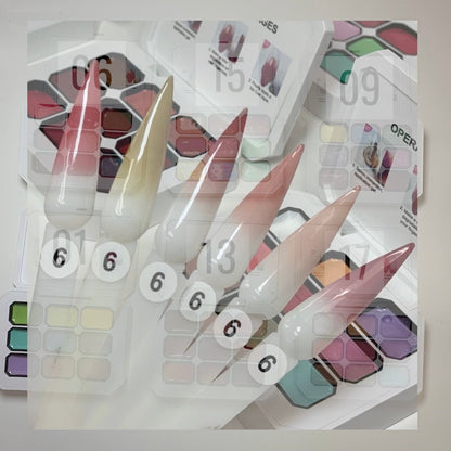 Pat Pat Gel Palette – 9 Color Creamy Nail Art Painting Gel - JTessentials