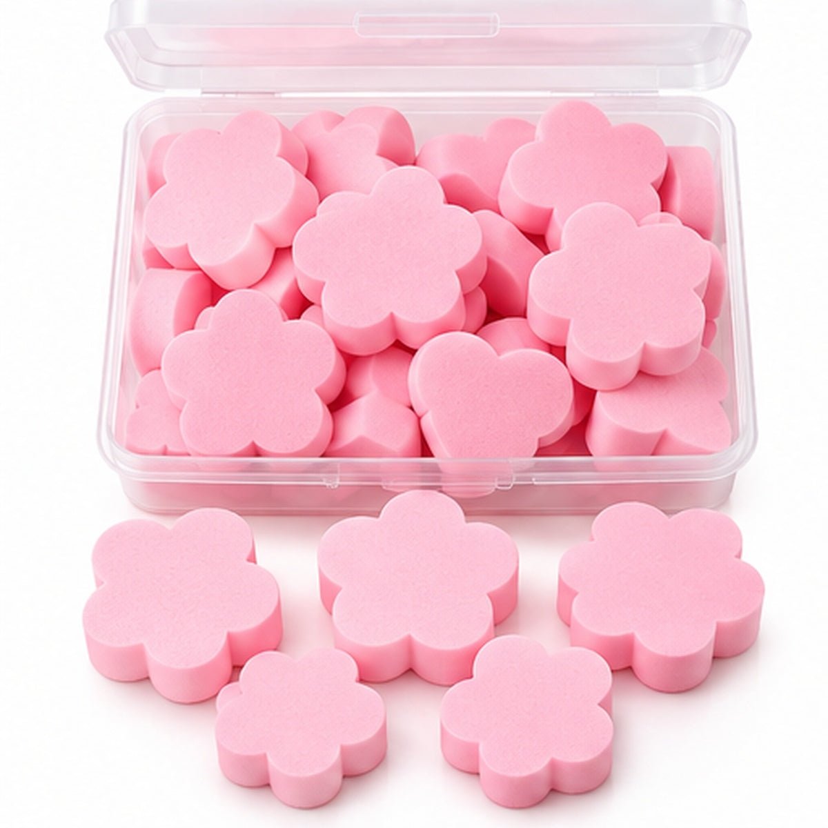 Pat Pat Nail Art Sponges – Heart & Flower - JTessentials