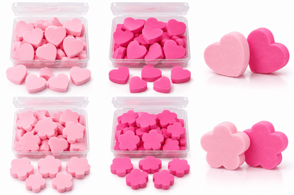 Pat Pat Nail Art Sponges – Heart & Flower - JTessentials