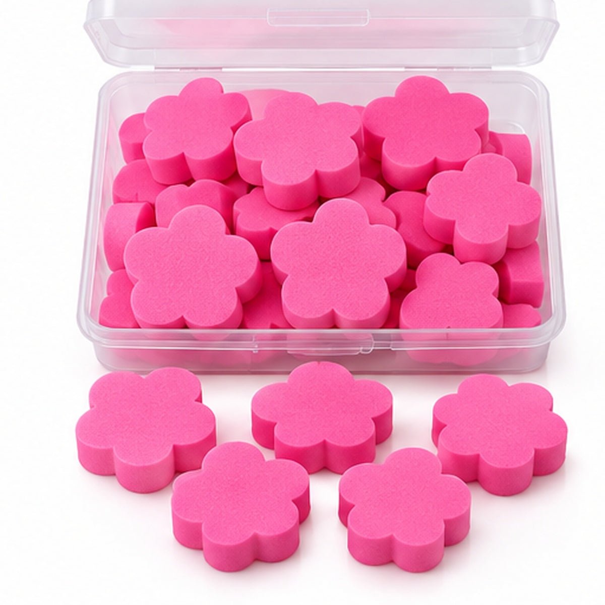 Pat Pat Nail Art Sponges – Heart & Flower - JTessentials