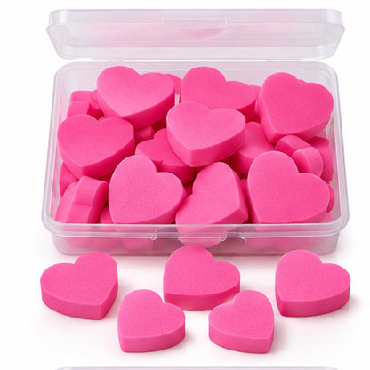 Pat Pat Nail Art Sponges – Heart & Flower - JTessentials
