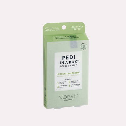 Pedi in a Box – Deluxe 4 - Step Spa Pedicure Kit | Exfoliate, Nourish, Hydrate & Glow - JTessentials