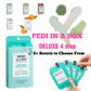 Pedi in a Box – Deluxe 4 - Step Spa Pedicure Kit | Exfoliate, Nourish, Hydrate & Glow - JTessentials