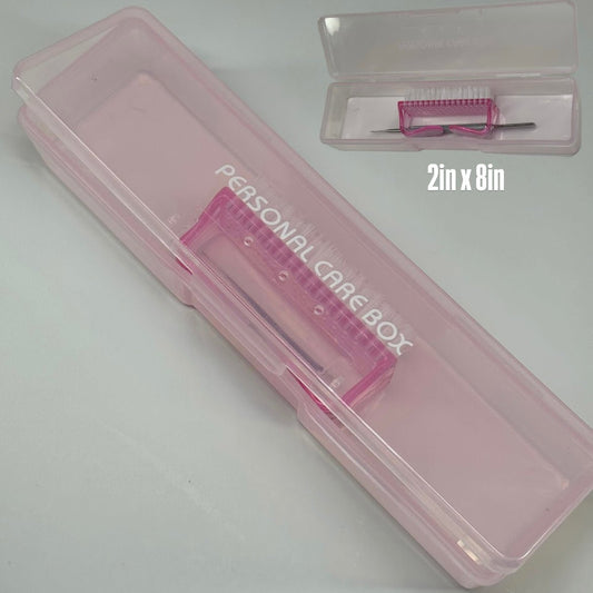 Personal Care Box - Pink 2in x 8 in - JTessentials