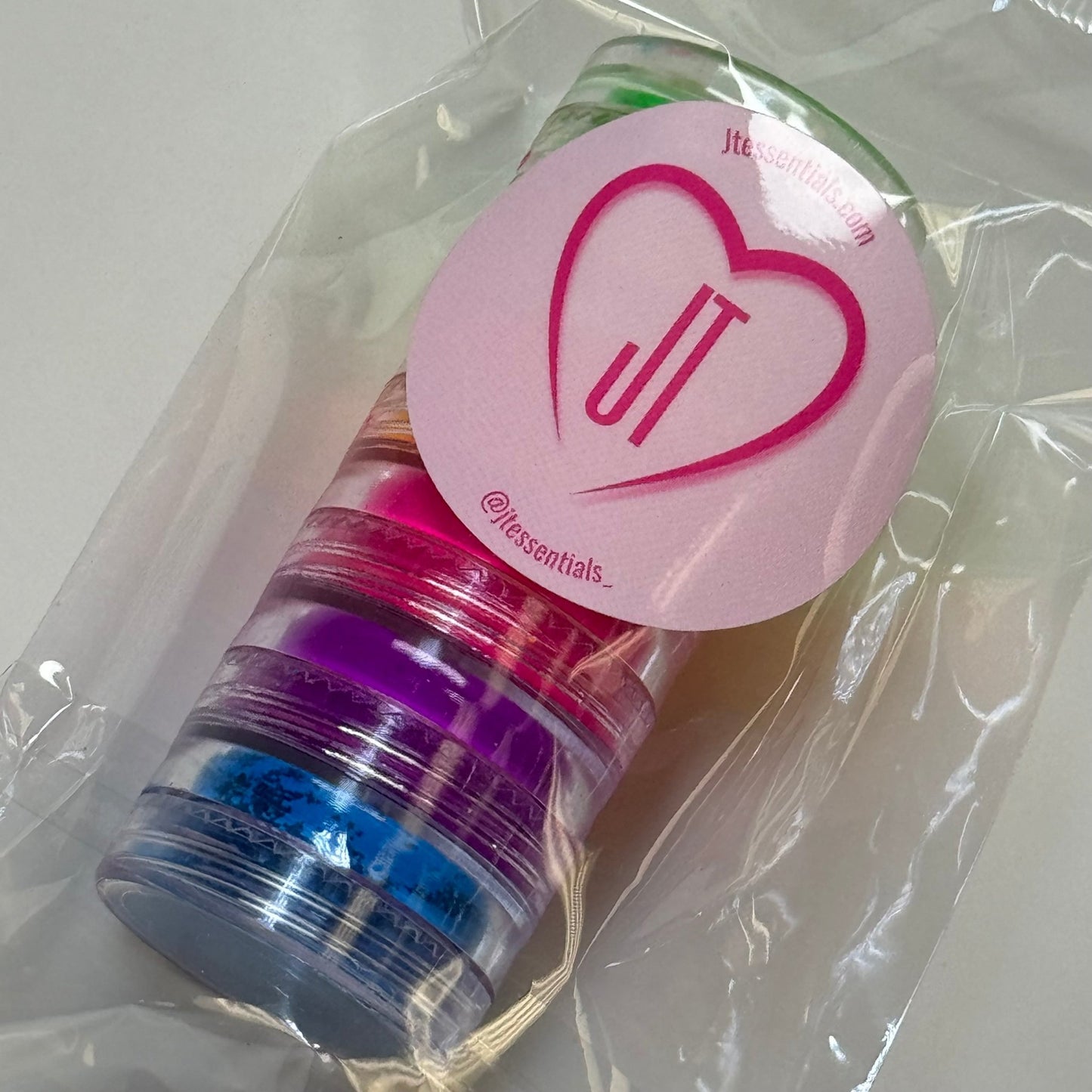 Pigment powder - 6 pcs set for nail decoration - JTessentials