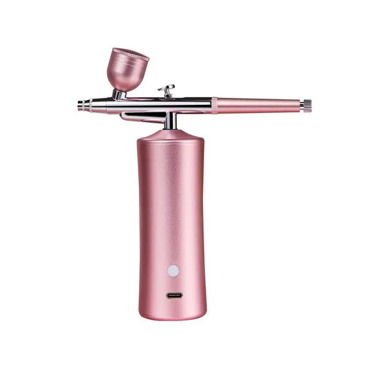 Pink Cordless Airbrush Machine – Nail Art Air Compressor - JTessentials