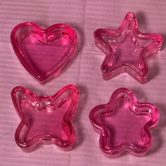 Pink Dappen Dish – Acrylic Monomer & Nail Liquid Cup - JTessentials