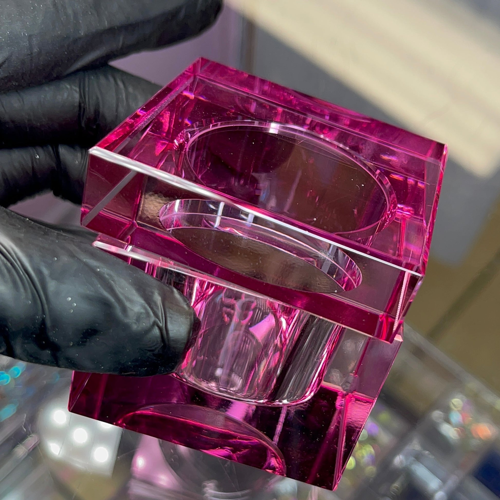 Pink Dappen dish - DISCONTINUED - JTessentials