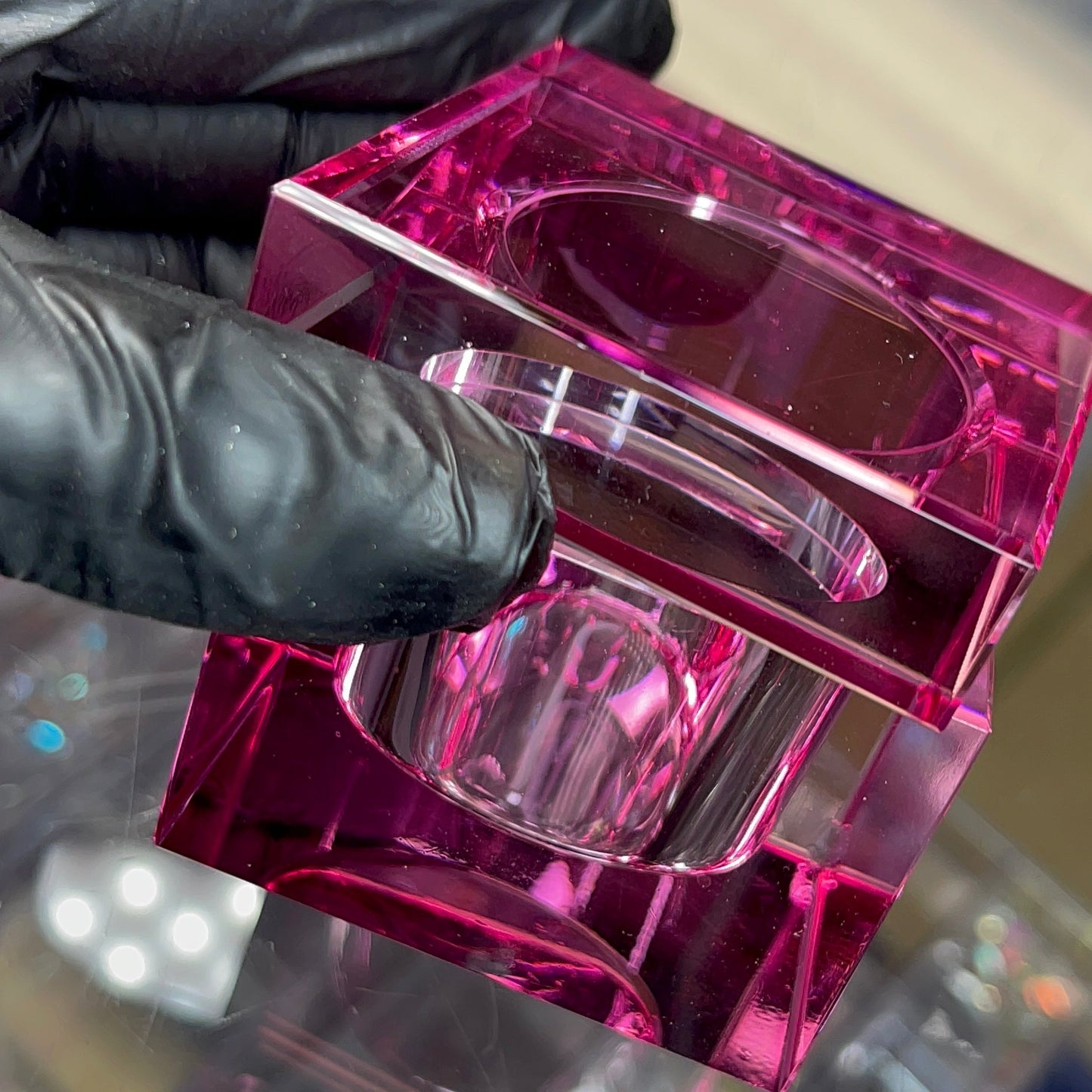 Pink Dappen dish - DISCONTINUED - JTessentials