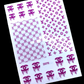Pink Designer Drip Sticker D076 - 3 - JTessentials