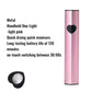 Pink Heart - Shaped Handheld UV LED Nail Lamp - JTessentials