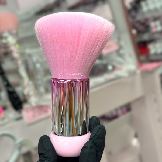 Pink Luxe Dusting Brush – Ultra Soft Nail Cleaning Brush - JTessentials