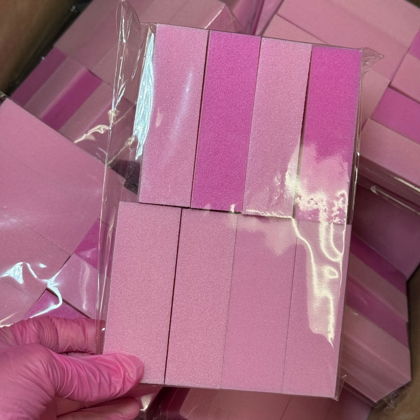 Pink Nail Buffer Blocks – Buffer Pack - JTessentials