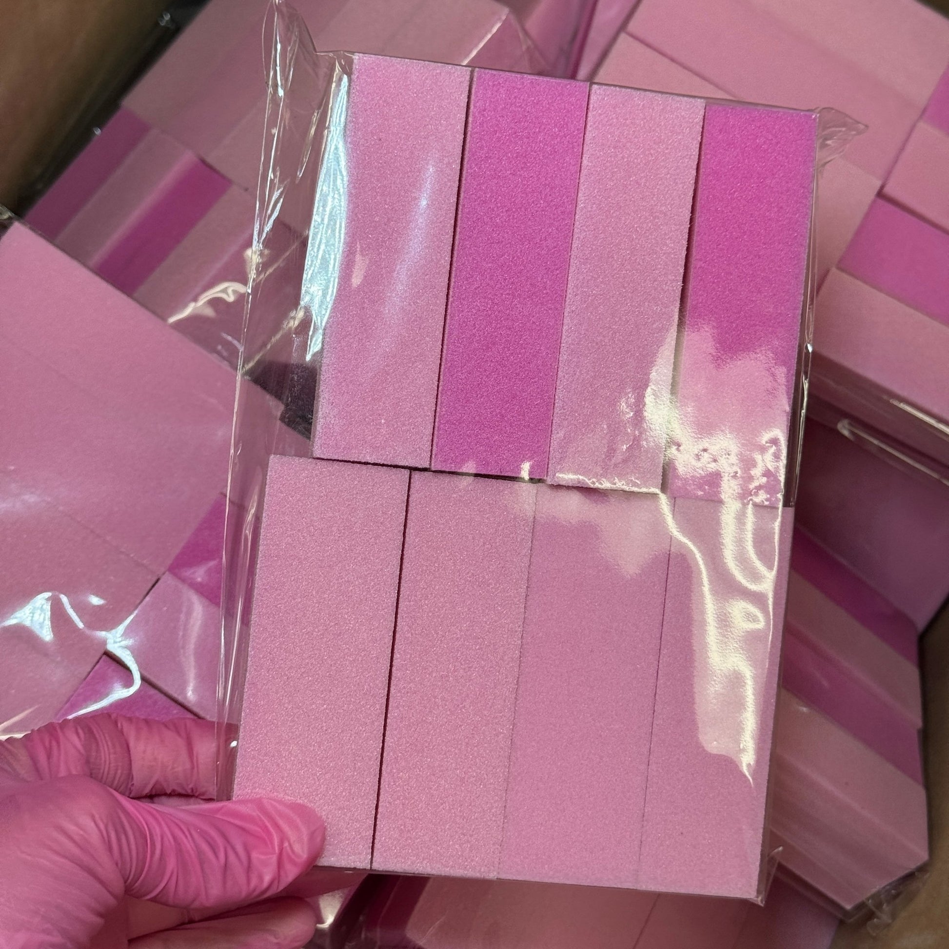 Pink Nail Buffer Blocks – Buffer Pack - JTessentials