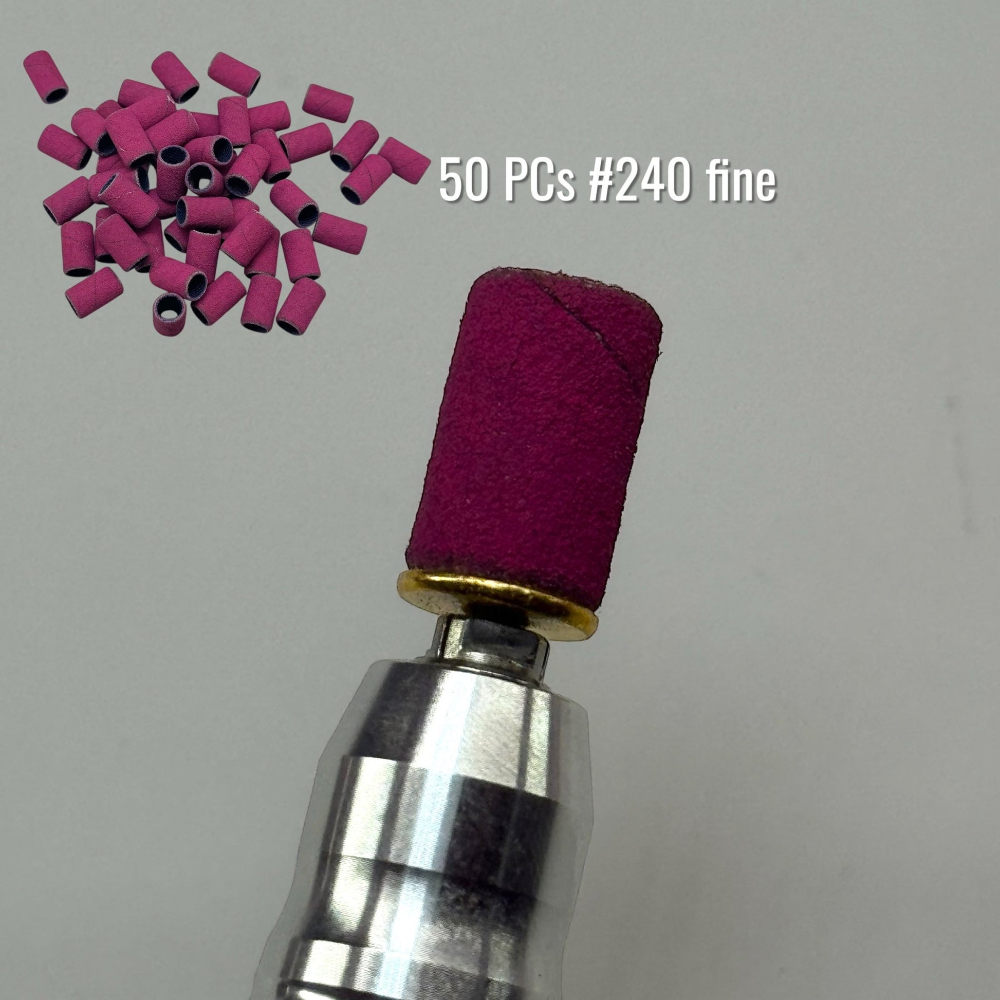 Pink sanding bands - 50 pcs bag - JTessentials