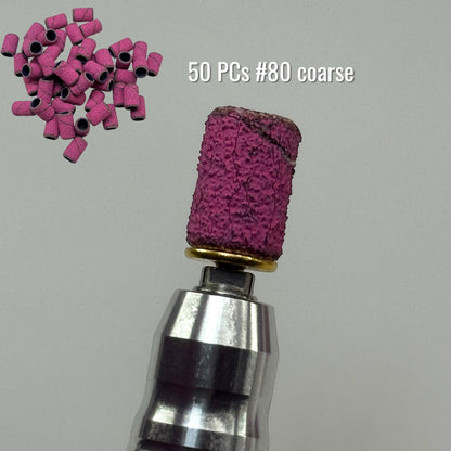 Pink sanding bands - 50 pcs bag - JTessentials