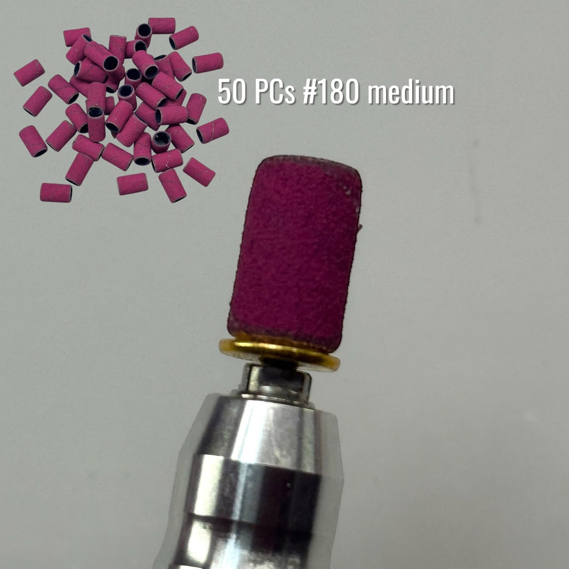 Pink sanding bands - 50 pcs bag - JTessentials