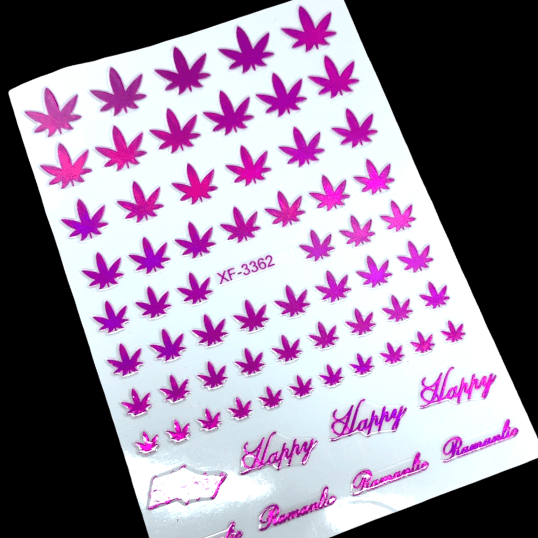 Pink Weed sticker - JTessentials