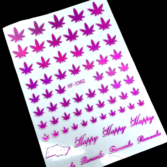 Pink Weed sticker - JTessentials
