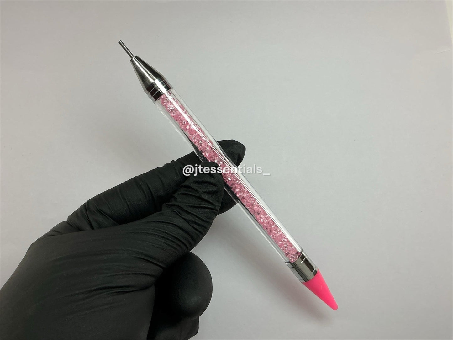 Pinkish Wax Pencil Rhinestone Applicator -1pcs - JTessentials