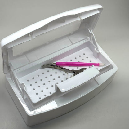 Plastic Sterilization Tray for Nail Tools – Sanitize Implements Easily & Safely - JTessentials