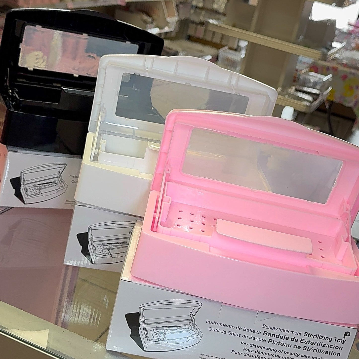 Plastic Sterilization Tray for Nail Tools – Sanitize Implements Easily & Safely - JTessentials