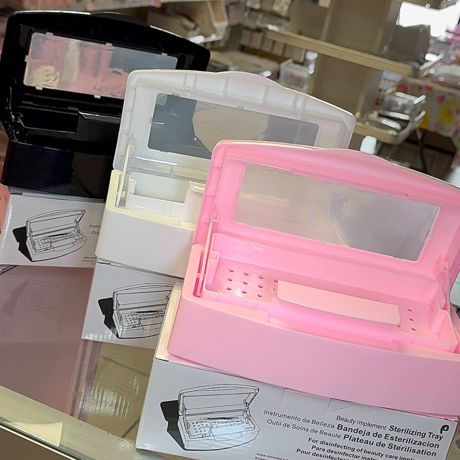 Plastic Sterilization Tray for Nail Tools – Sanitize Implements Easily & Safely - JTessentials