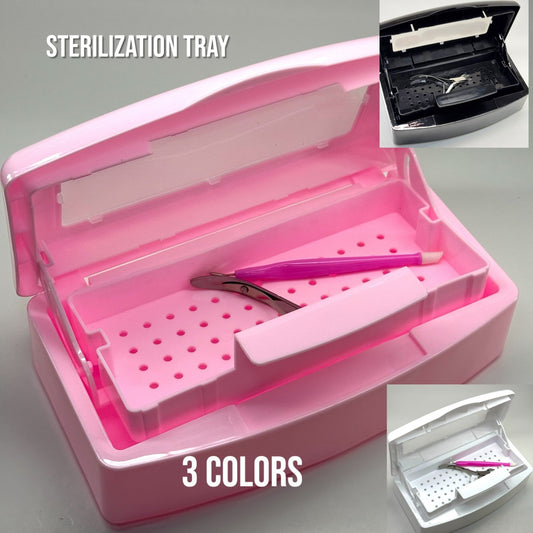 Plastic Sterilization Tray for Nail Tools – Sanitize Implements Easily & Safely - JTessentials