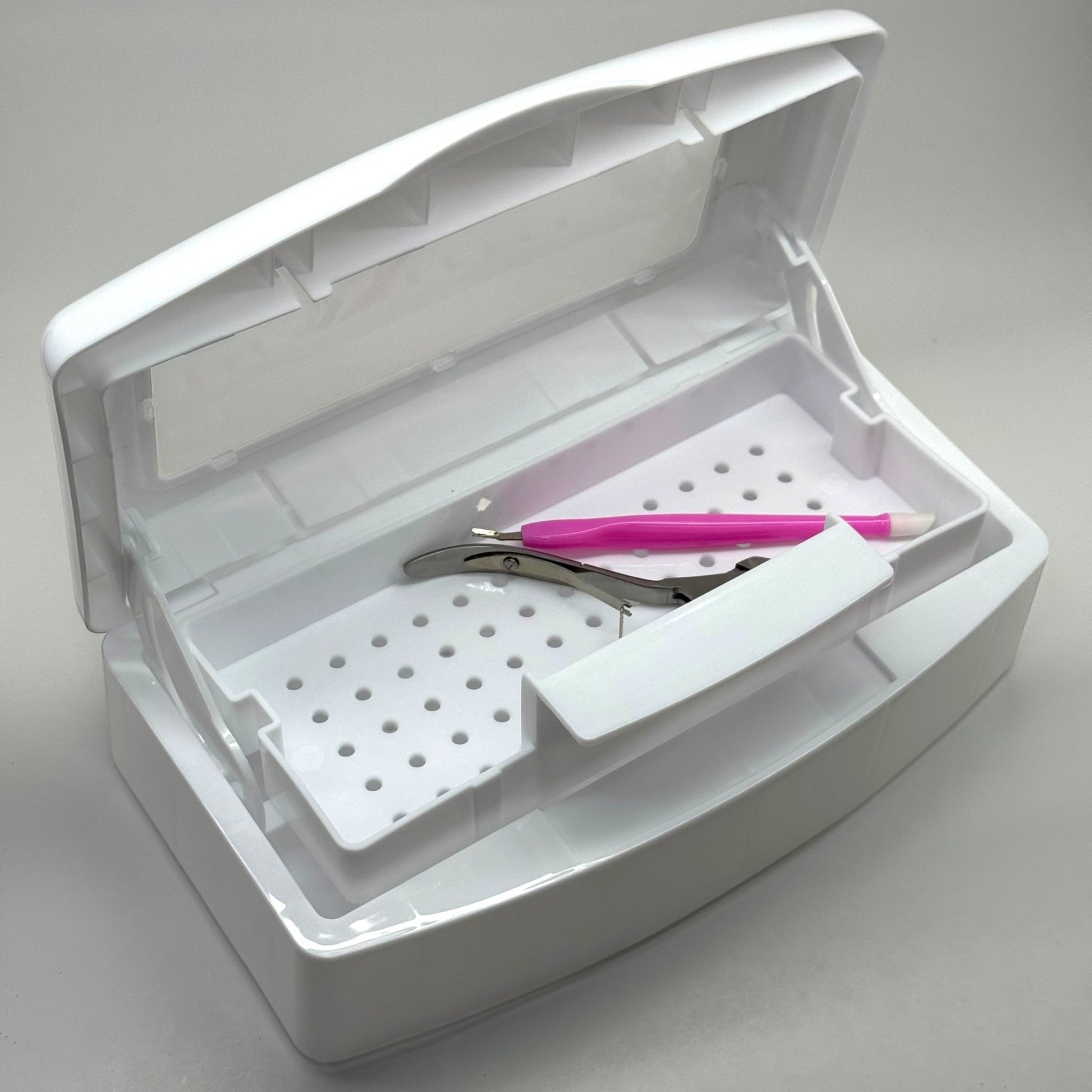 Plastic Sterilization Tray for Nail Tools – Sanitize Implements Easily & Safely - JTessentials