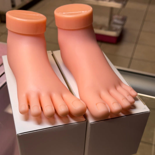 Practice Foot 🦶🏼for pedicure-plastic - JTessentials