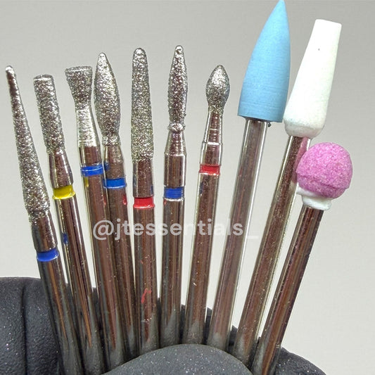 Professional Diamond Nail Drill Bit Set – 0MA01 (cuticle prep) - JTessentials