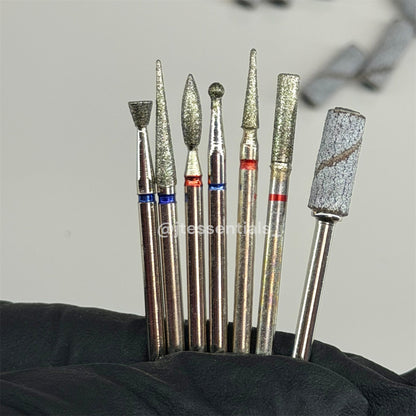 Professional Nail Drill Bit Kit + Sanding Bands – 02 - JTessentials